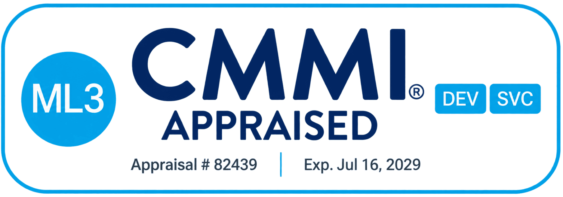CMMI ML3 SVC DEV banner